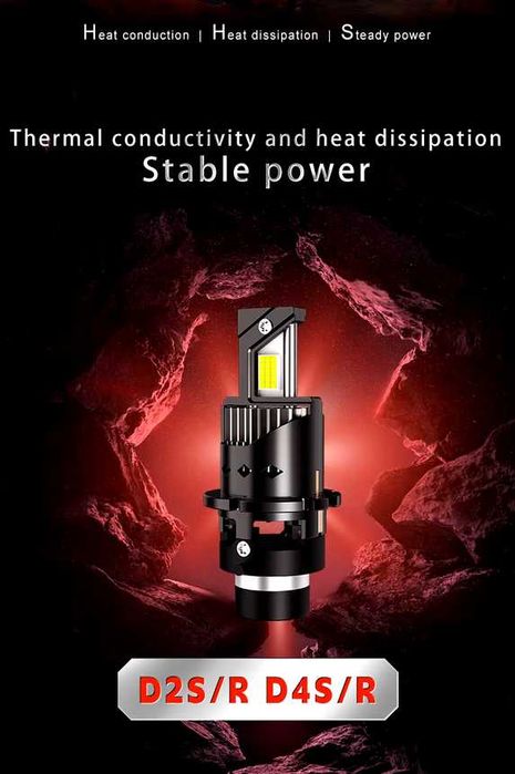 LED Крушки D2S - D series +300 %