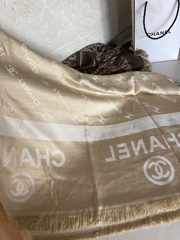 Дамски големи шалове Dior Hermes Chanel