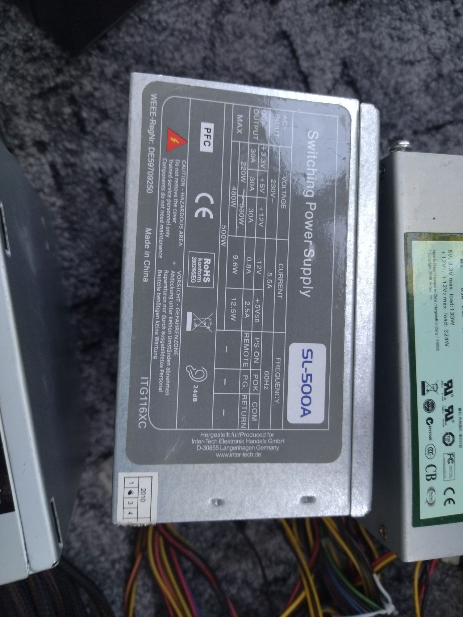 Sursa PC SL-500A și Anetc EA-380