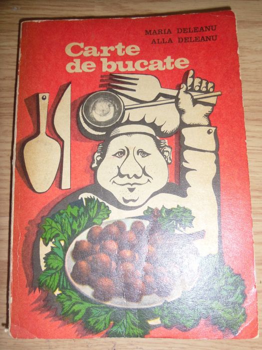 Carte  de bucat . vechi