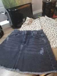 Fuste Zara denim mas 128