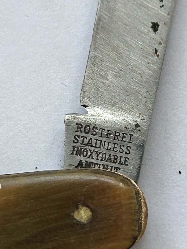 Джобно сгъвамо немско ножче Antinit Rostfrei Stainless Inoxydable 1960