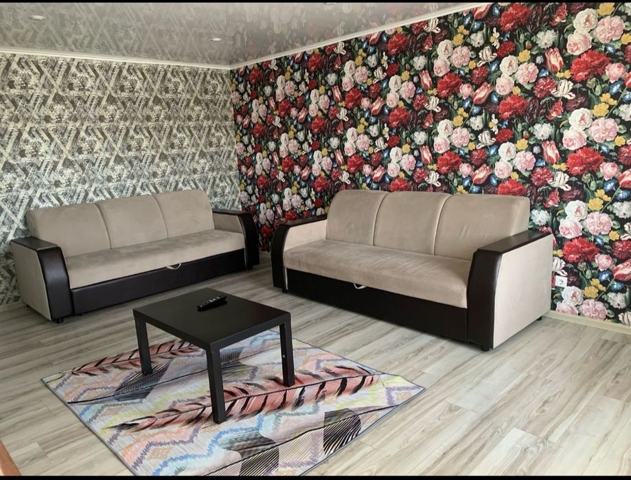 Сдам 2-х ком  квартиру. (до 6 спаль. мест)Сутки.Час. Ночь. Р-н Ак Жел