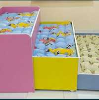 Кроват трехэтажный для детского сада. 3 этажли Кроват богчаларга