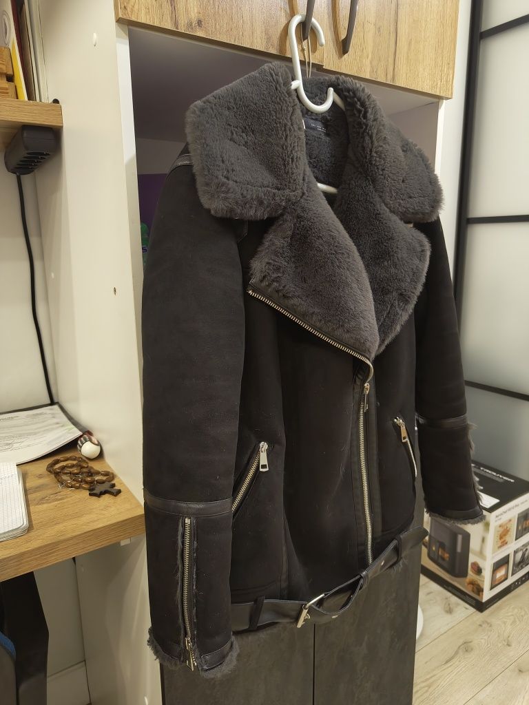 Дублёнка авиатор Zara