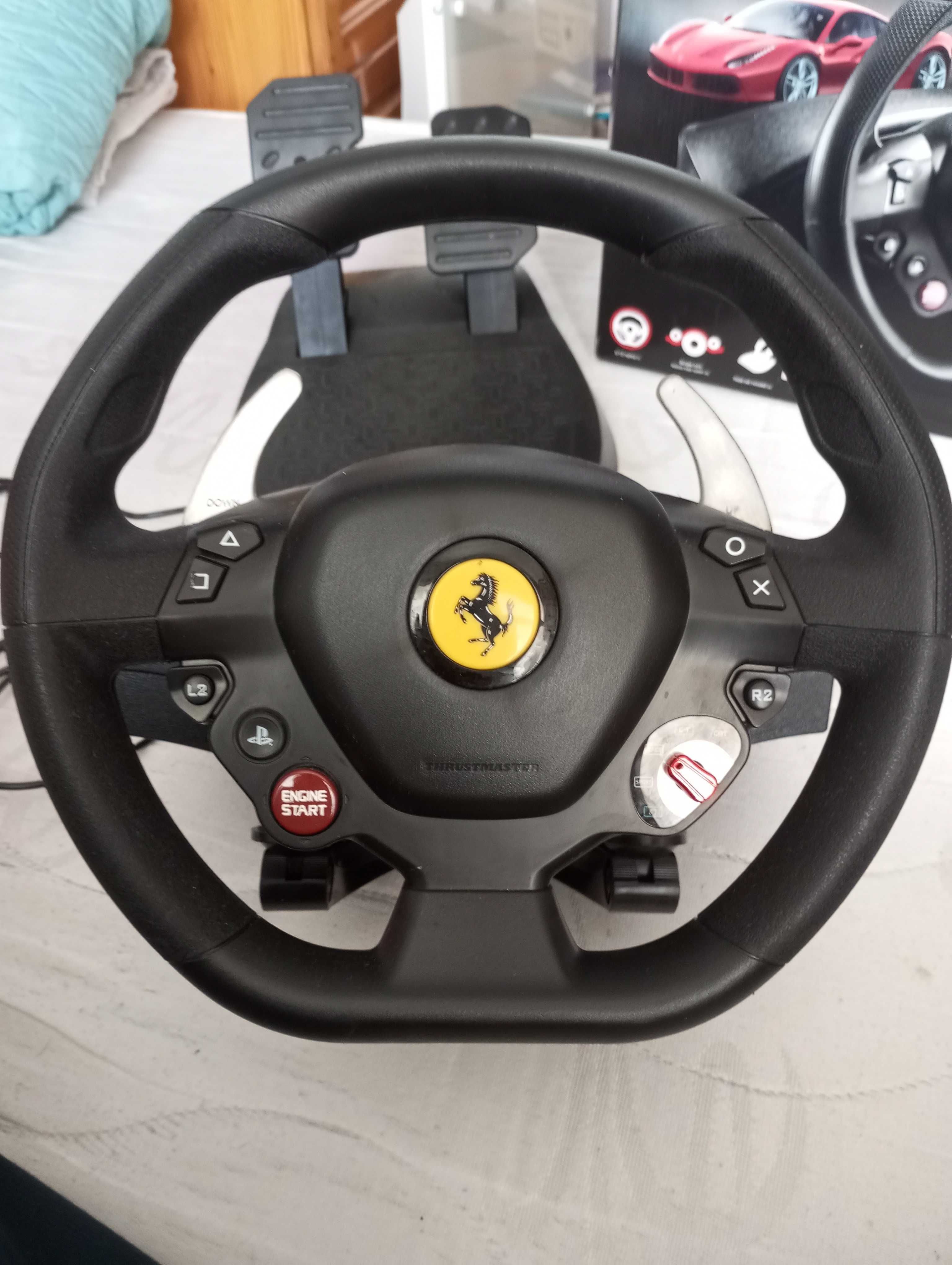 Волан с педали Thrustmaster T80 Ferrari 488 GTB Edition