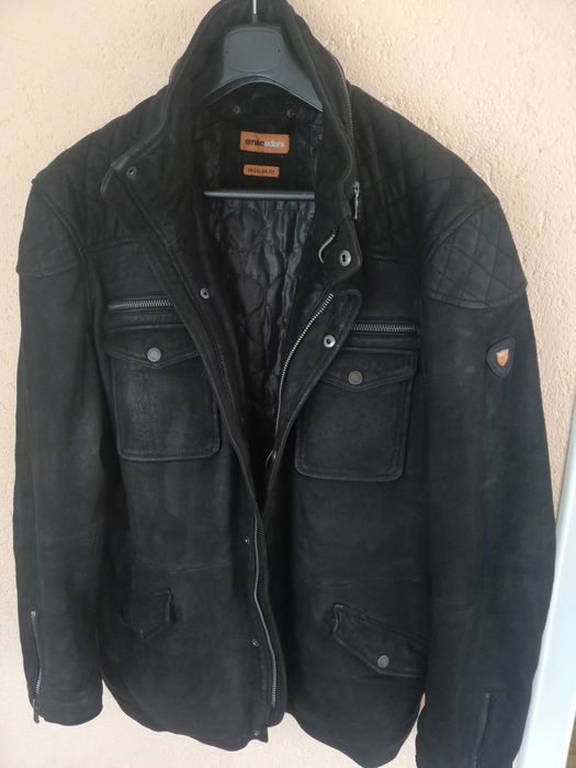 Geaca piele bărbati Emilio Adani mărimea xl
