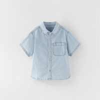 Джинсовая рубашка на мальчика Zara Original 18-24мес