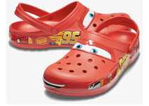 Сабо Crocs красно желтый
