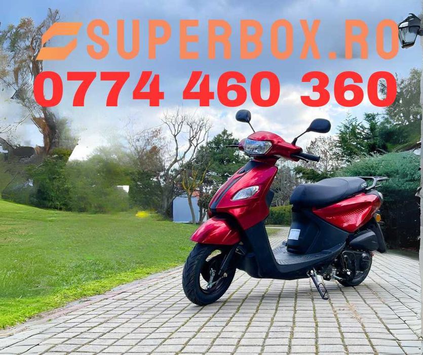 Scutere pe benzina, Delivery - SUPERBOX PS3, Permis A1 sau B, 49 cc