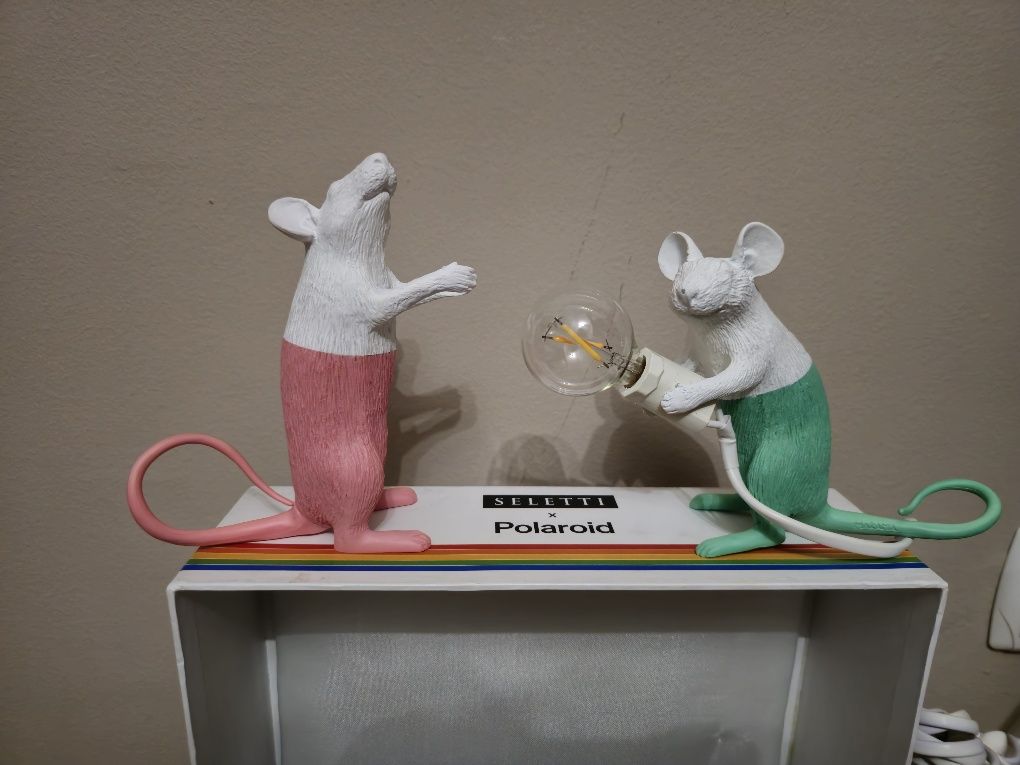 Seletti and Polaroid нощна лампа