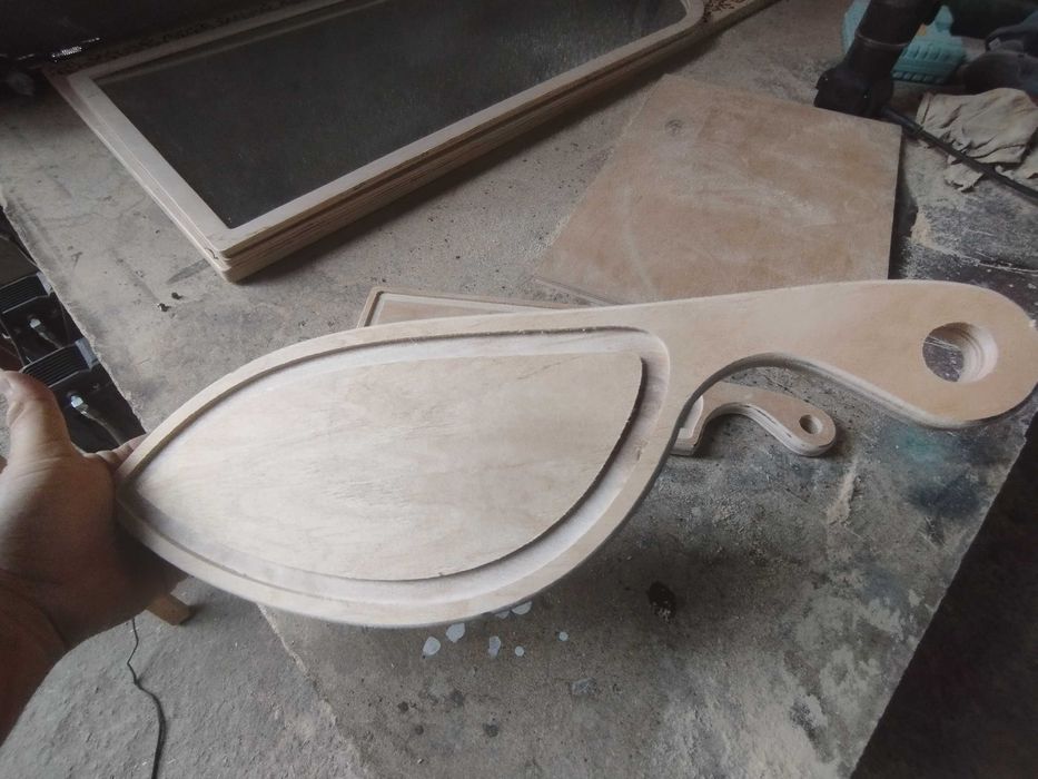 Lazer kesish va gravirovka - faneradan чпу фреза