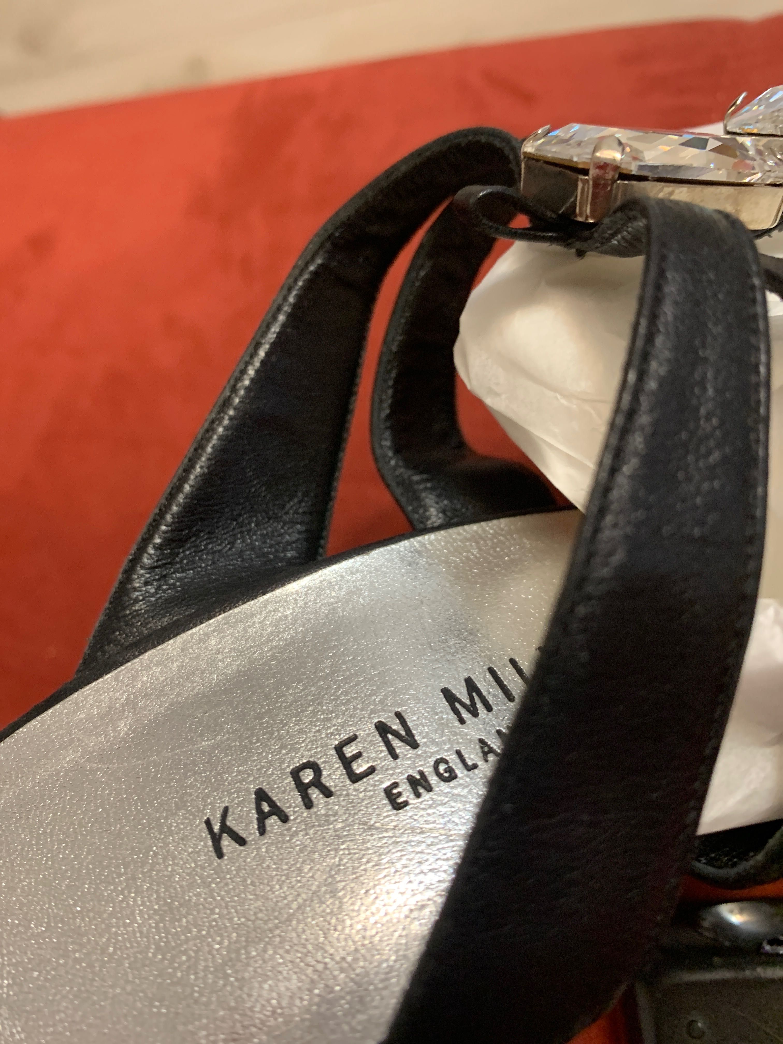 Papuci Karen Millen  , noi, nr40