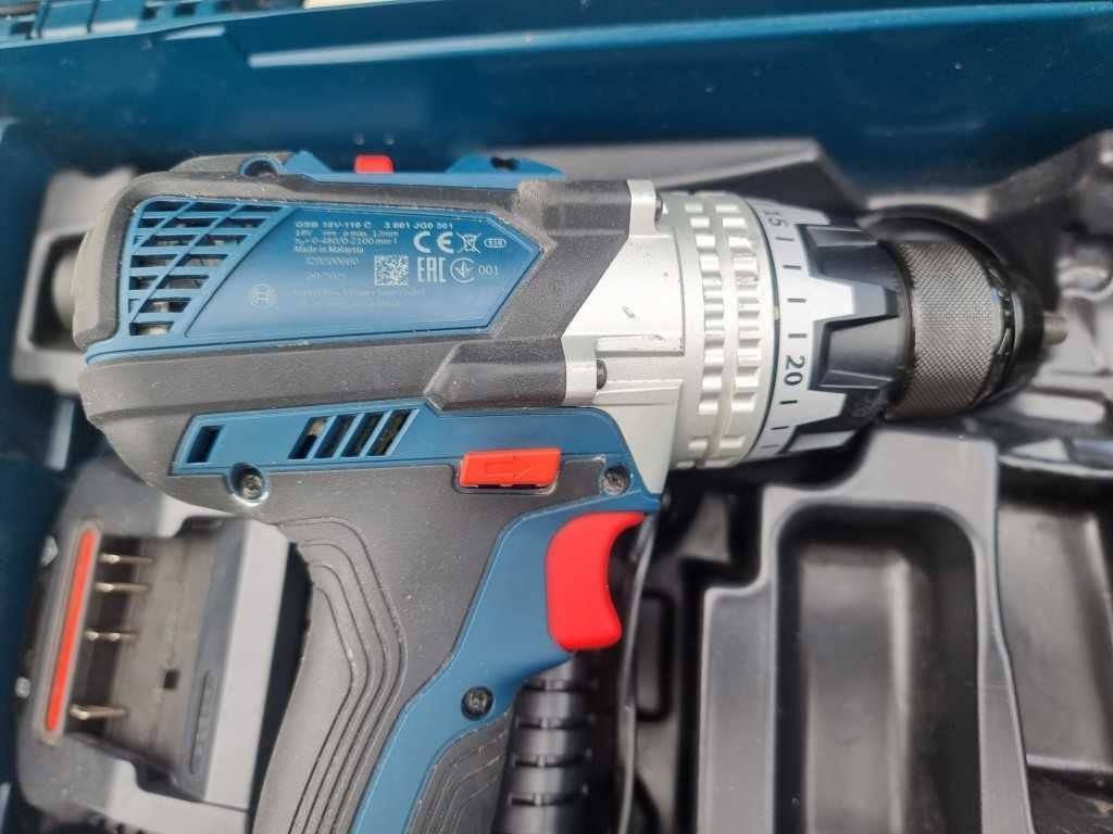 BOSCH GSB 18V-110 -GBH 5-40 Акумулаторен ударен винтоверт 18V - 110 Nm