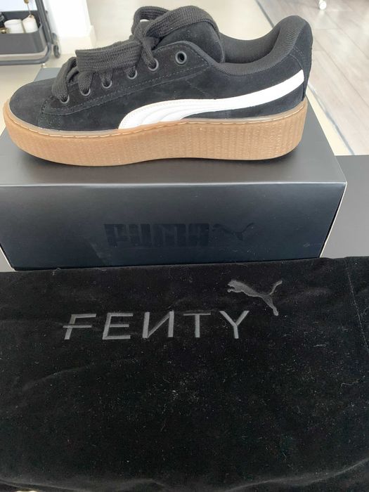 puma fenty black creeper phatty