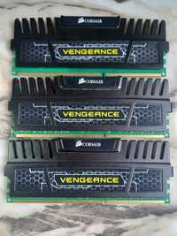 Памет 12GB (3x4GB) CORSAIR Vengeance 1600 MHz DDR3