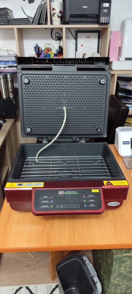 Presa termica 3d vacuum funcțională