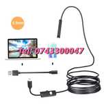 Endoscop  Camera Endoscopica Flexibila Pt Telefon Si Pc