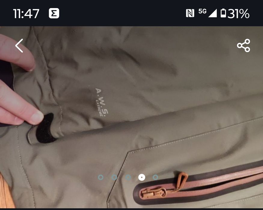 Anorak Icepeak geaca snowboard