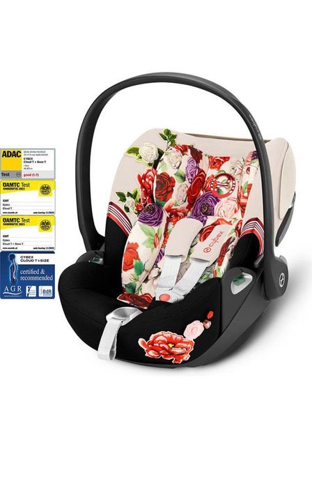 Стол за кола Cybex Cloud T i-Size Spring Blossom Light
