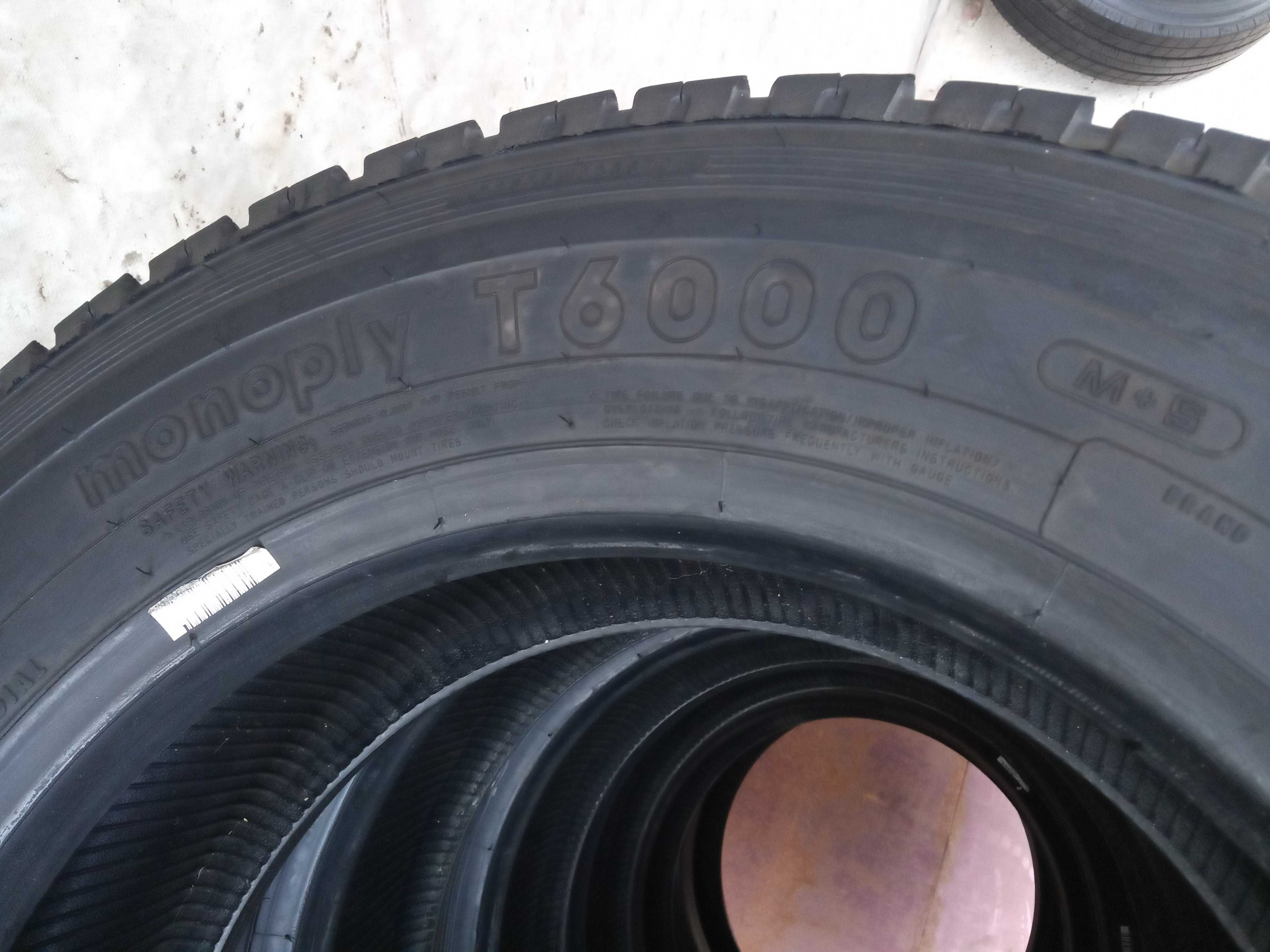 Тежкотоварни гуми 205/75R17.5 Uniroyal Monoply T6000 124/122M M+S