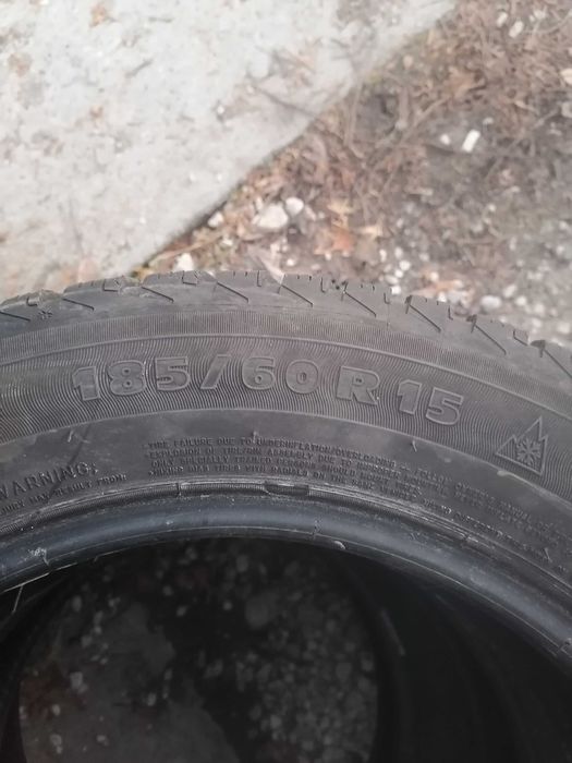 2 гуми michelin alpine a4 AO 185 60 r15