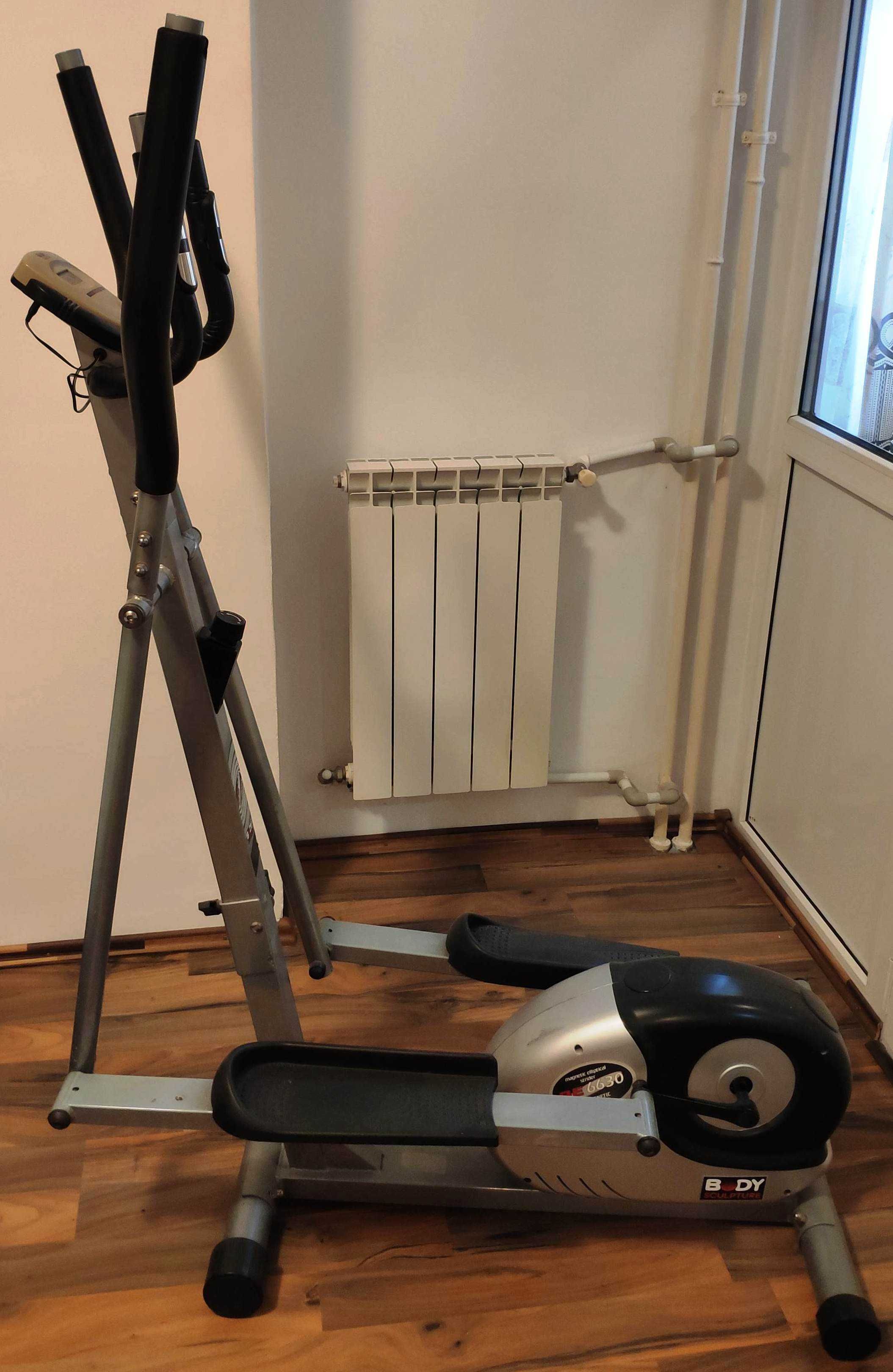 Bicicletă eliptică magnetică pentru fitness