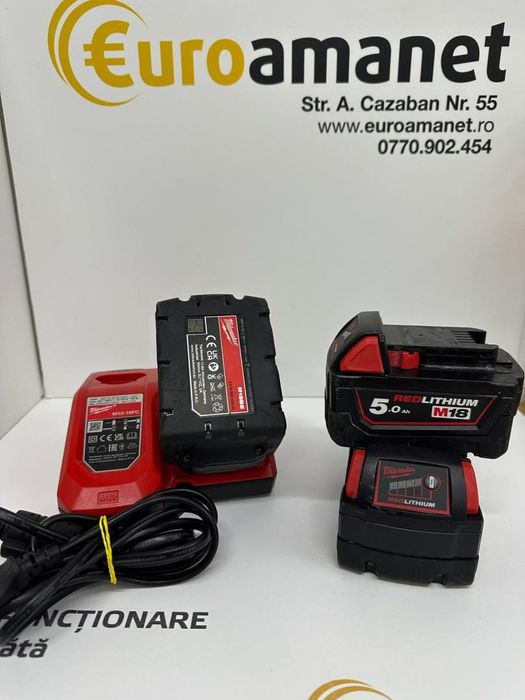 Set scule gaurire, insurubare si taiere Milwaukee M18 -I-