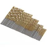 Комплект свредла за дърво и метал,  1-3 mm, 50 бр