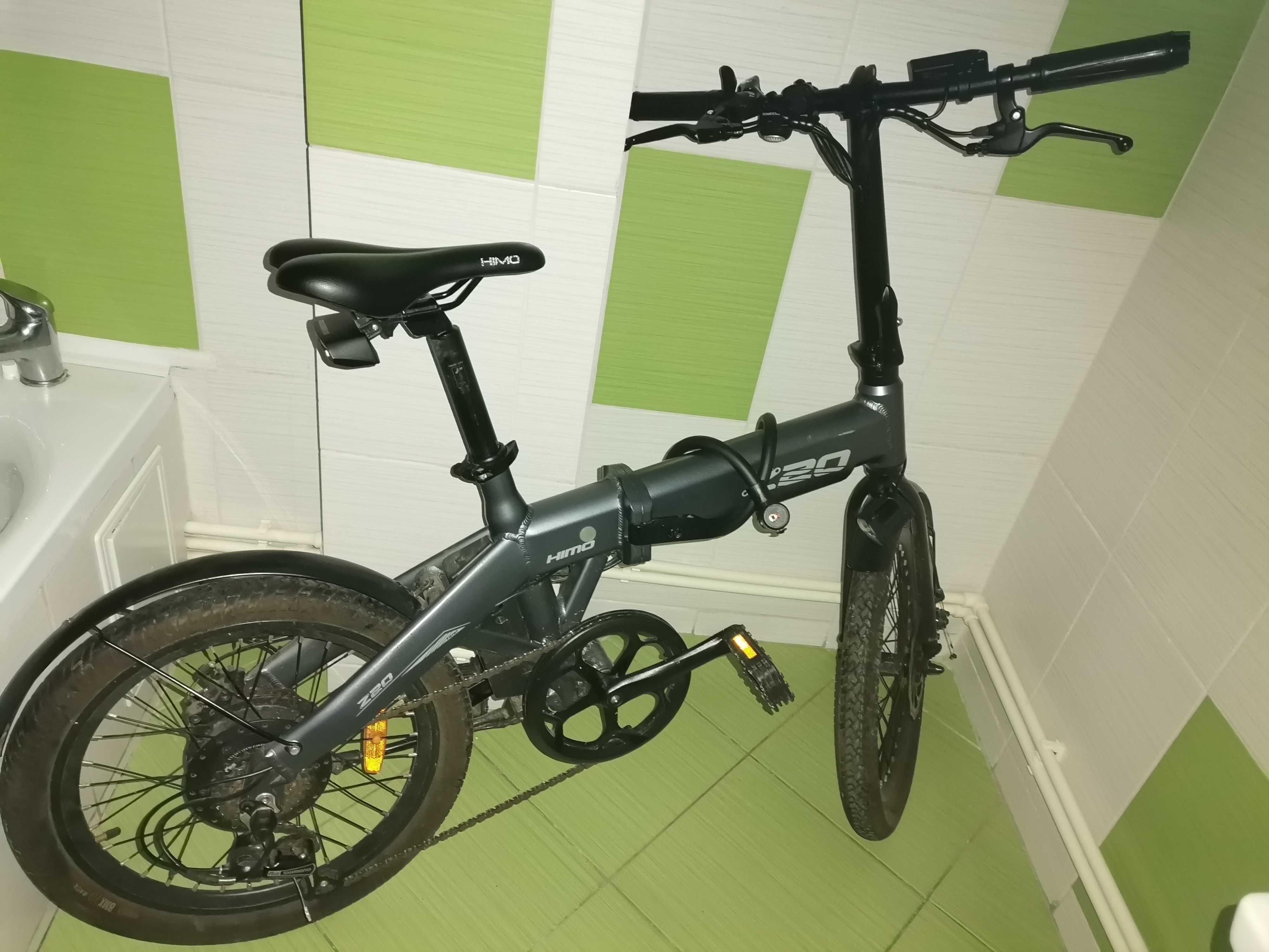 Bicicleta electrica Himo Z20 pliabila