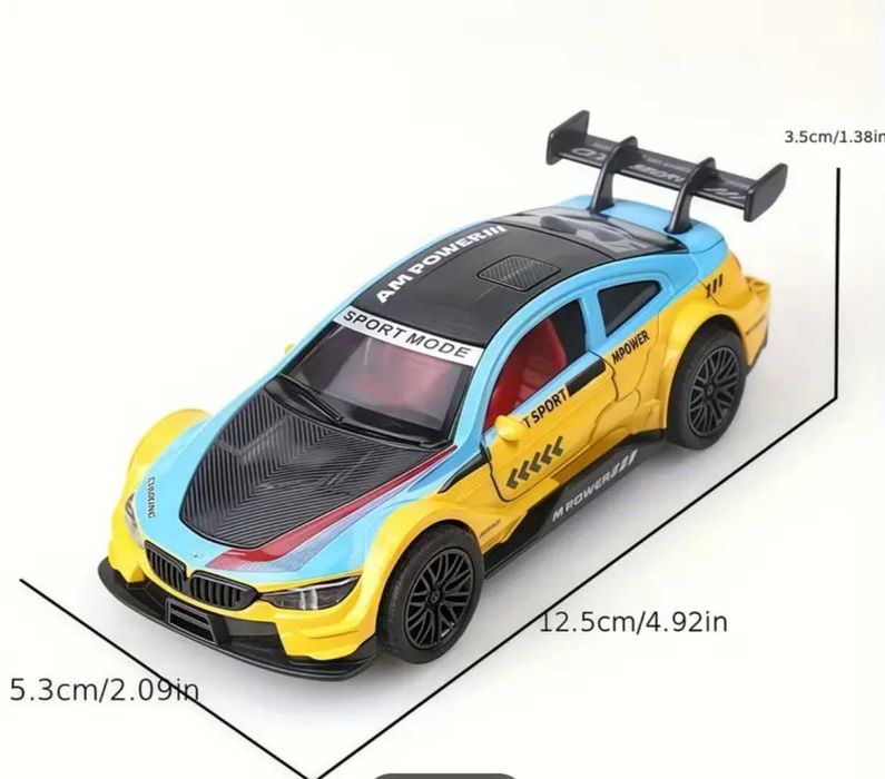 Количка Метална BMW с отварящи се врати