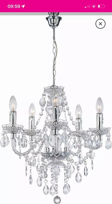 Vând Lustră + 5 becuri