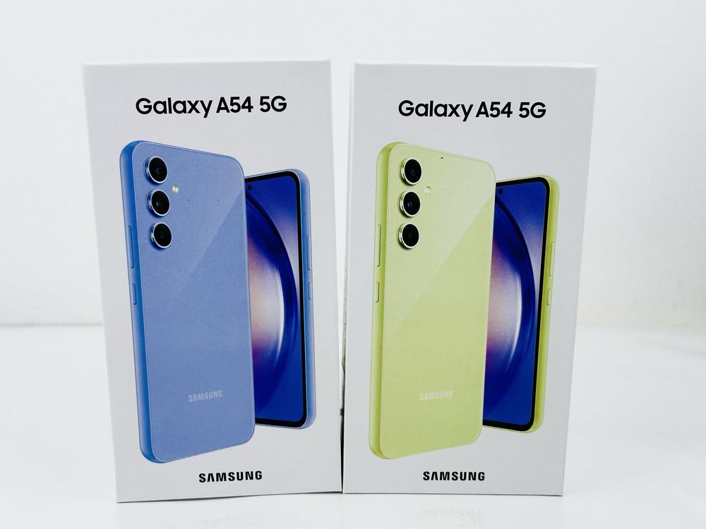 НОВ! Samsung Galaxy A54 5G 256GB Awesome Lime / Violet 2г. Гаранция!