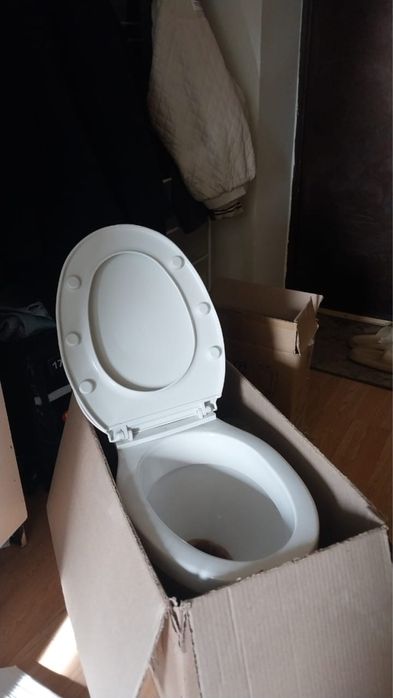 Продам строительный унитаз