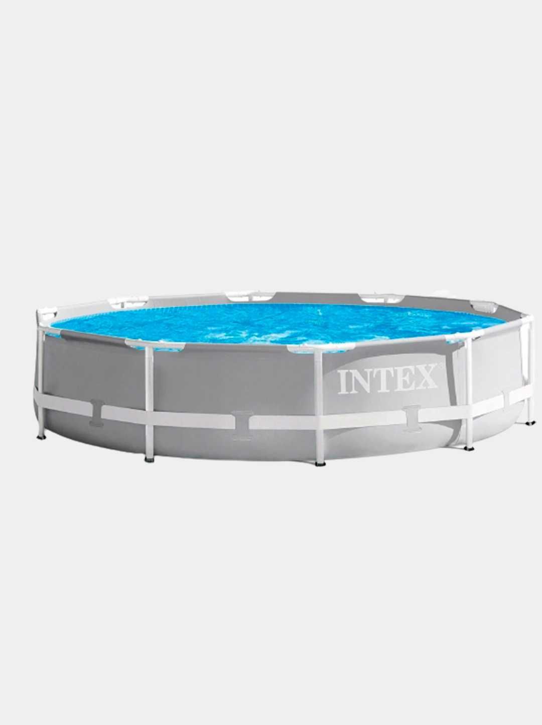 Каркасный бассейн "Intex Prism Frame", полукруглый,, 305см x 76см