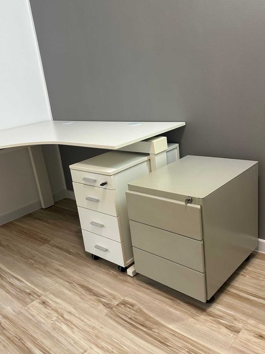 set birou + scaun ergonomic + rollbox calitate premium tva inclus