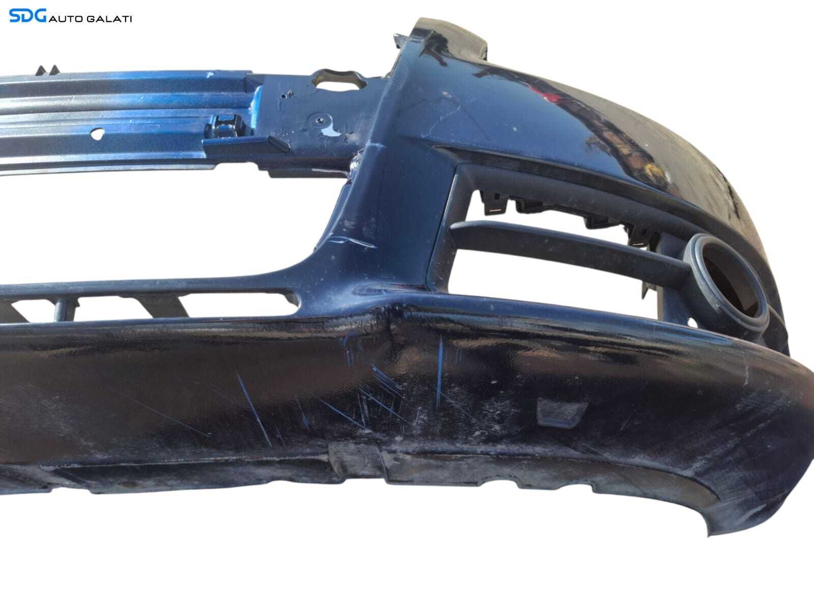 Bara Spoiler Fata S-Line cu Grila Grile Proiector Proiectoare Audi A4 B7 2004 - 2008 (Se prezinta exact cum se vede in poze, are lipsa prinderile de la aripa) [LC0376]
