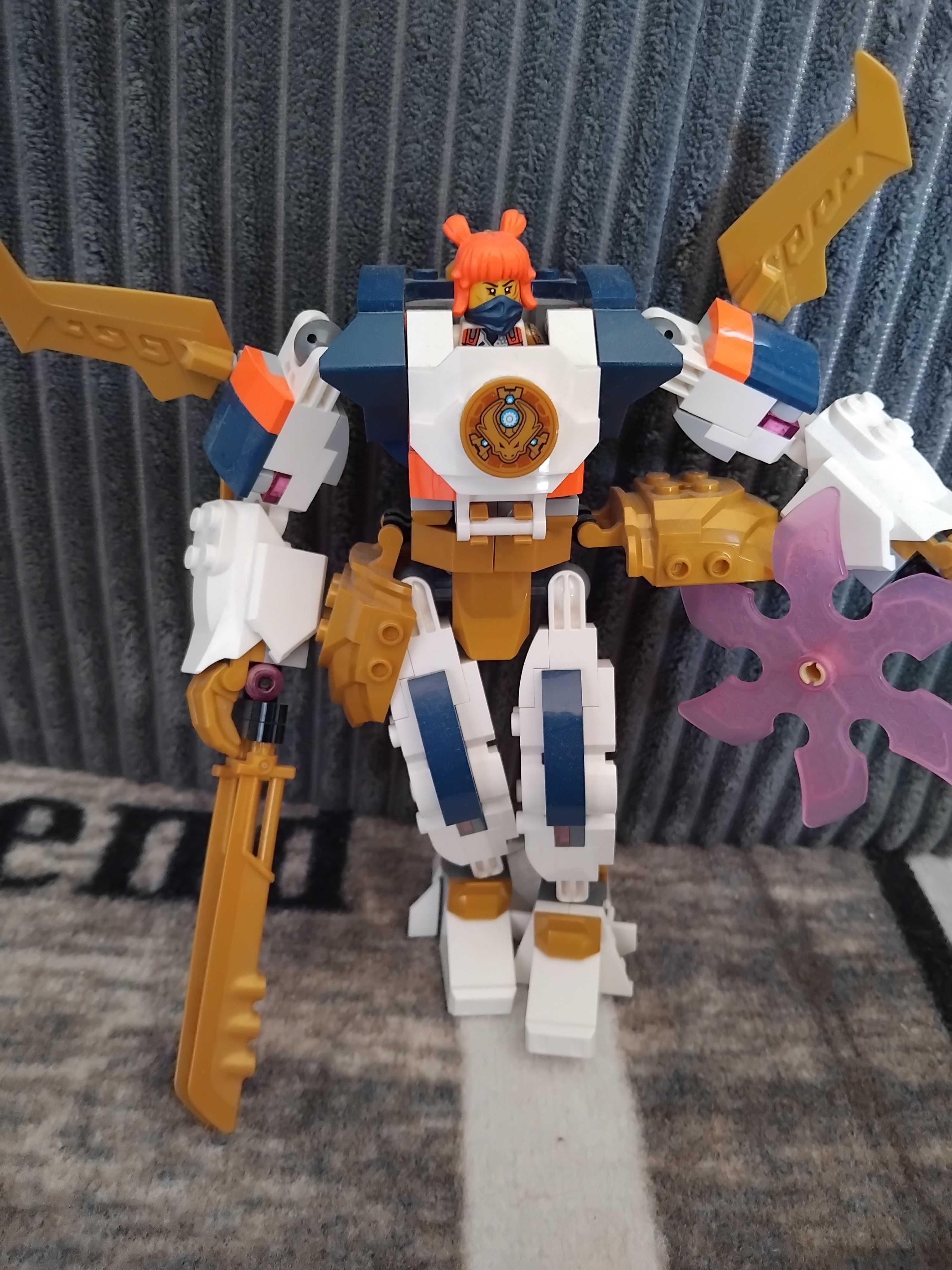 Lego нинджаго робот на Кай