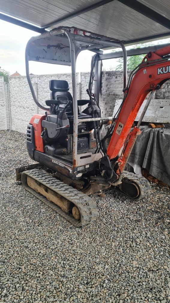 Miniexcavator kubota kx41-v2