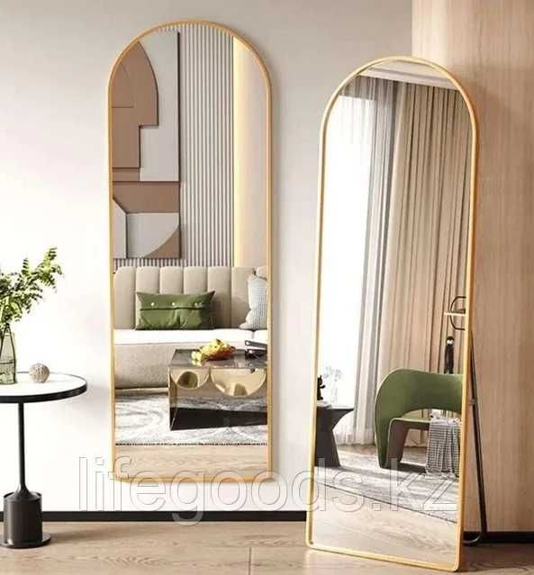 Зеркала напольные золотые
