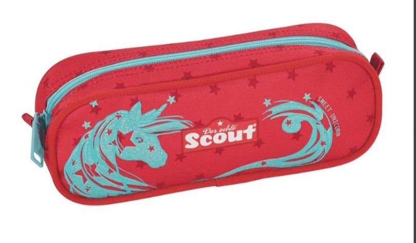 Ортопедична  раница Scout Genius Schulranzen Set Sweet unicorn 3tlg.