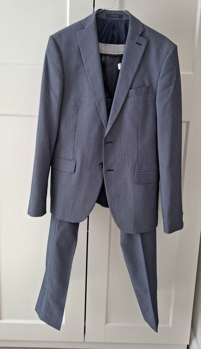 Costum Zara Man gri marimea 48
