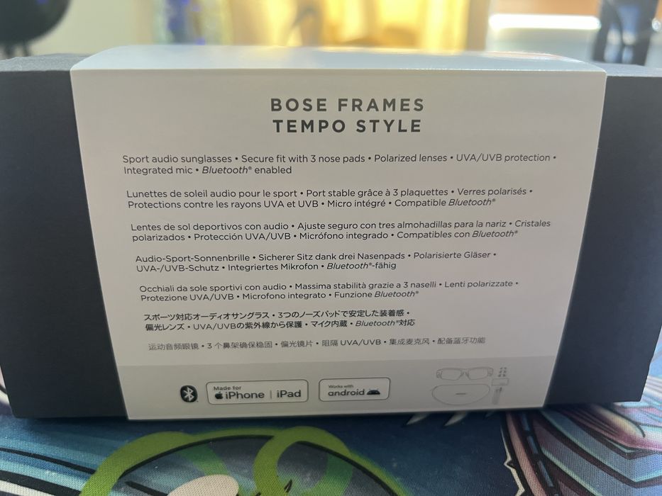 Bose Frames Tempo Style 2в1 Слънчеви очила и Слушалки!