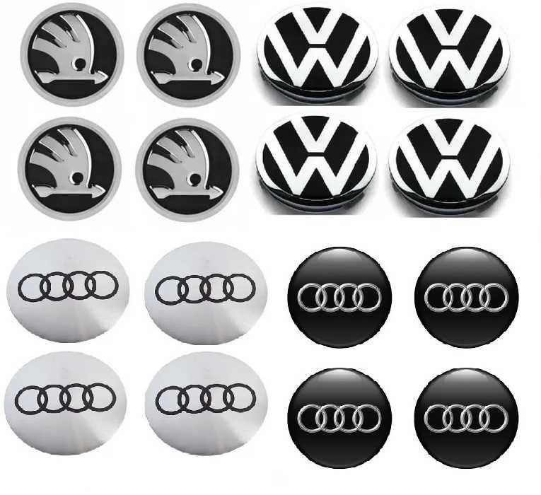 Set 4 capace jante aliaj 75mm pentru jante originale Mercedes