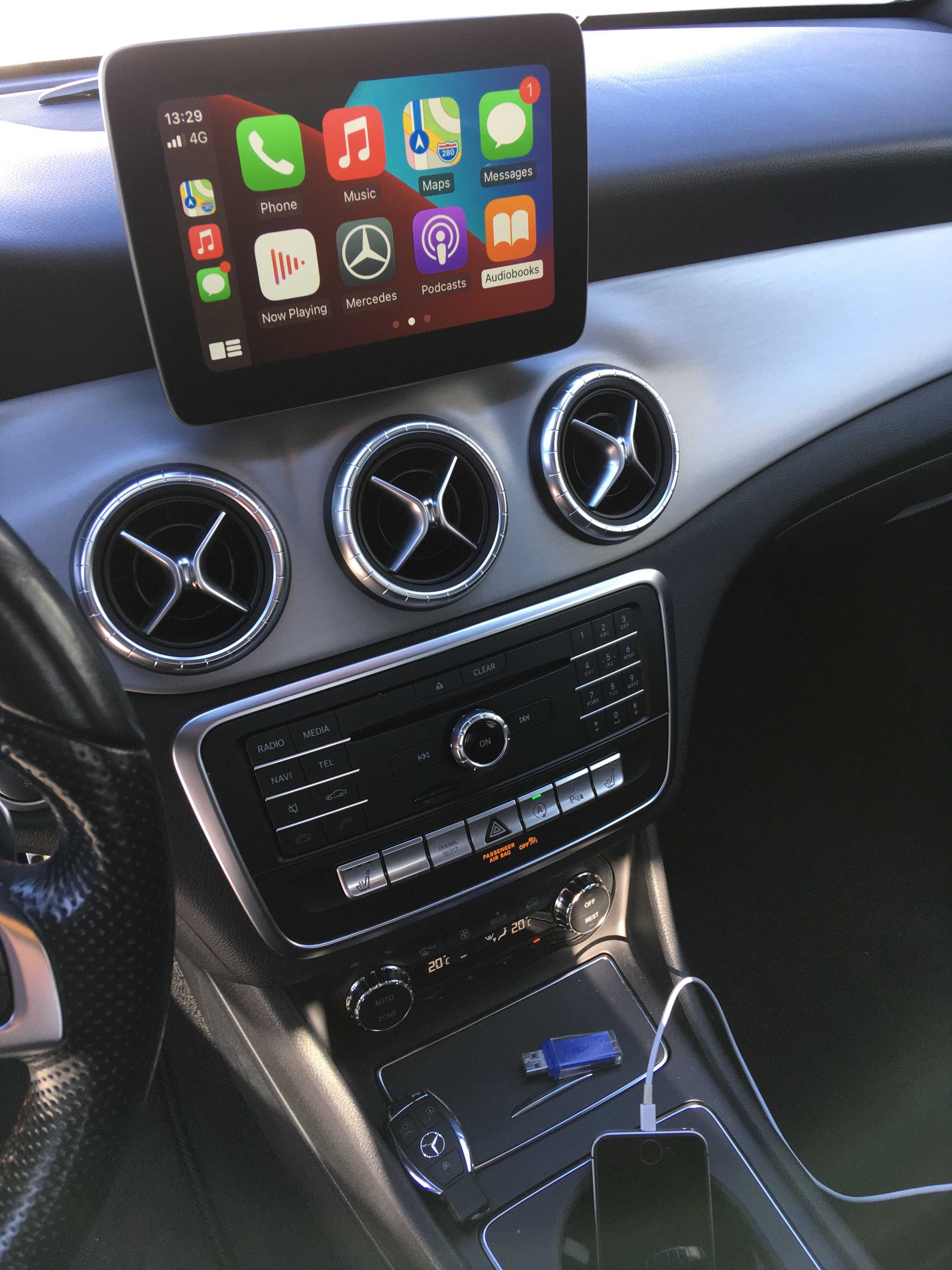 W205 C klass Audio 20 GLC Apple CarPlay Android Auto Full Activation