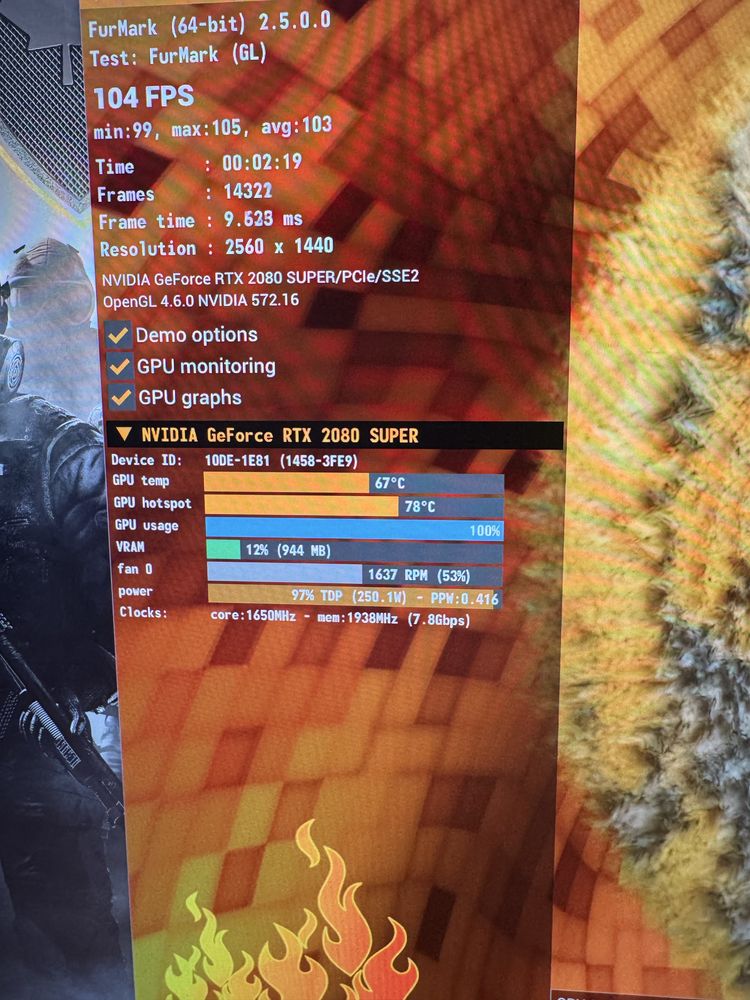 Продаётся Видекарта 2080super Gigabaite 8 gb. 150.000 тг