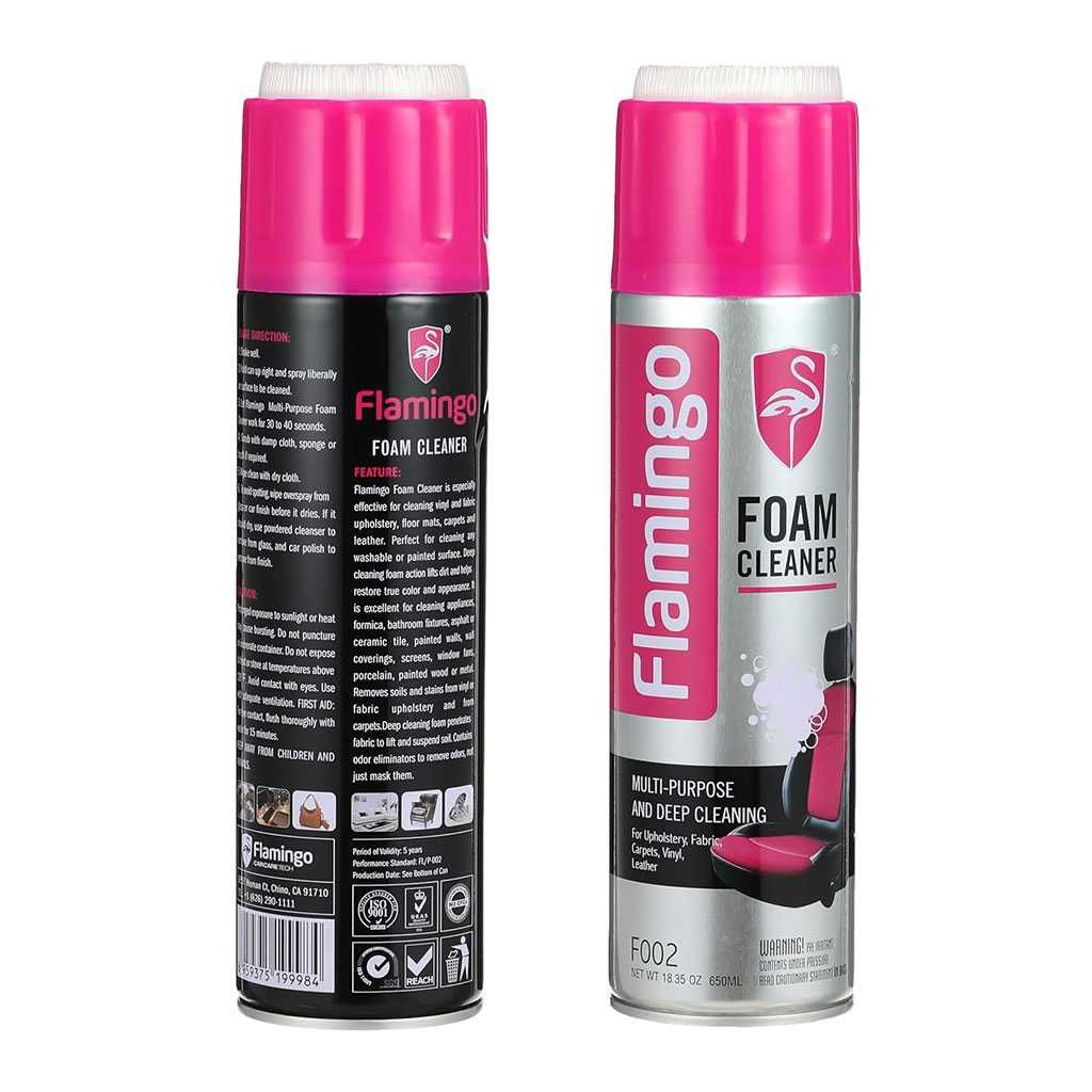 Химчистка, универсальный очиститель для автомобиля Flamingo F002