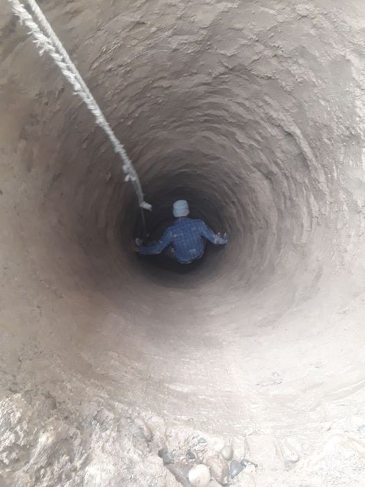 Урачи Яма транша канализация