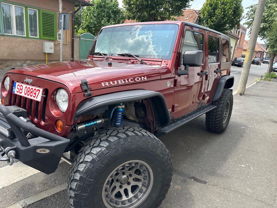 Jeep wrangler Rubicon 2008 modificat offroad, 3.8 benzina, SUA