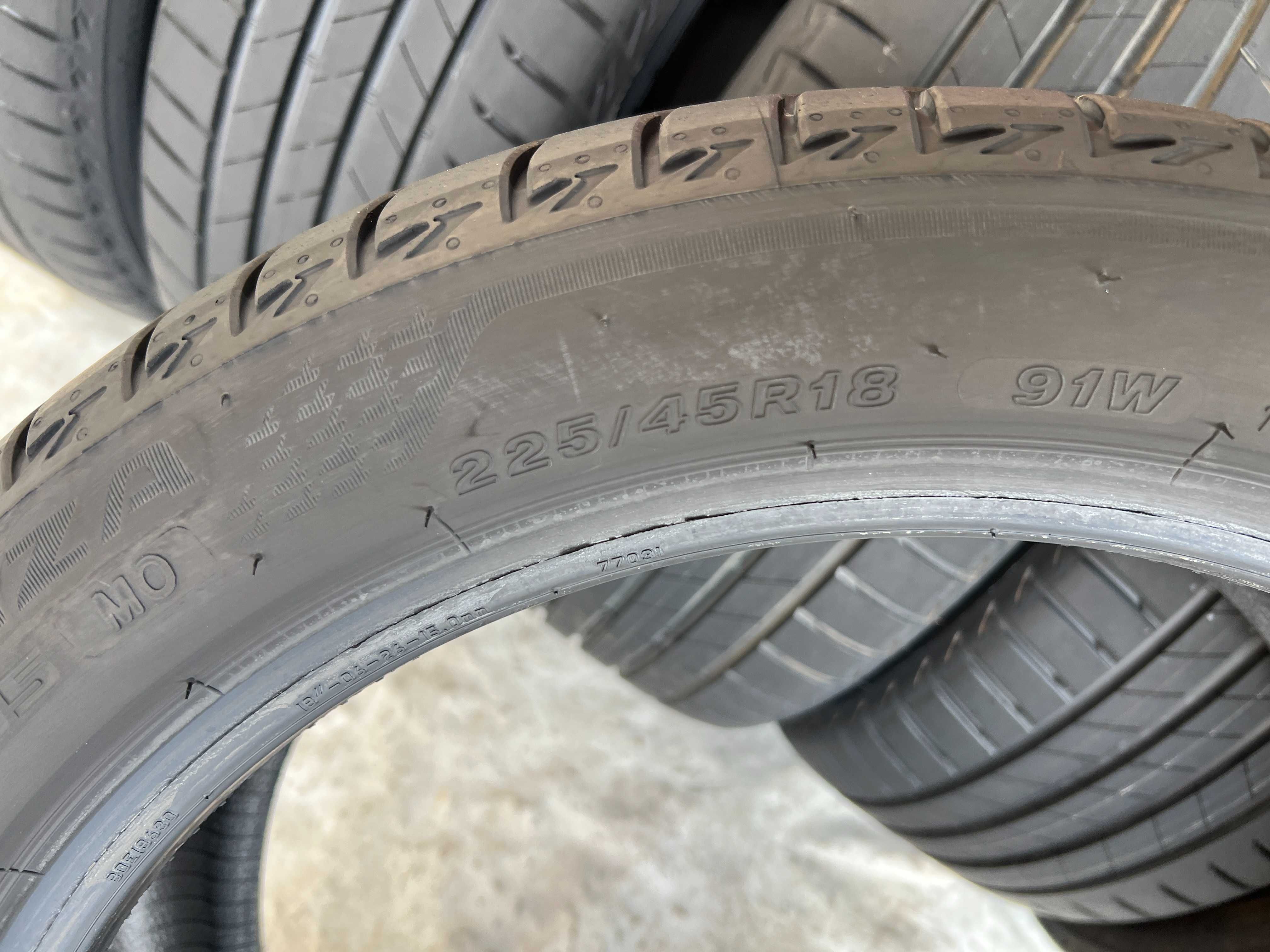 Летни гуми 225/45R18 Bridgestone Turanza T005 MO 91W с борд DOT2323